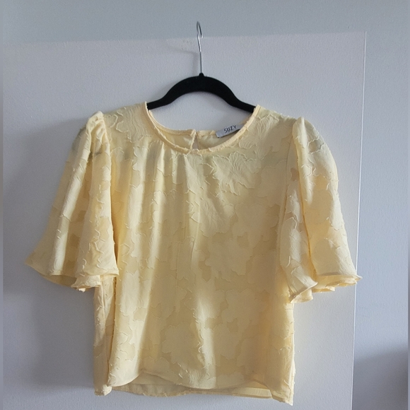 Yellow, work blouse size s - Picture 1 of 3